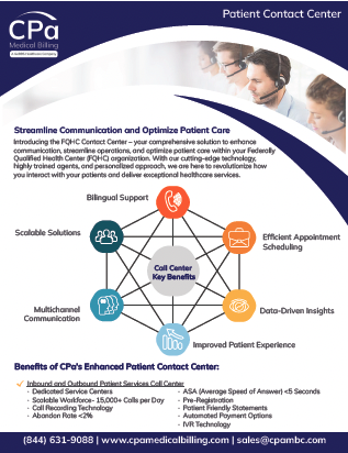 Patient Contact Center CPa Medical Billing Patient Contact Center CPa Medical Billing